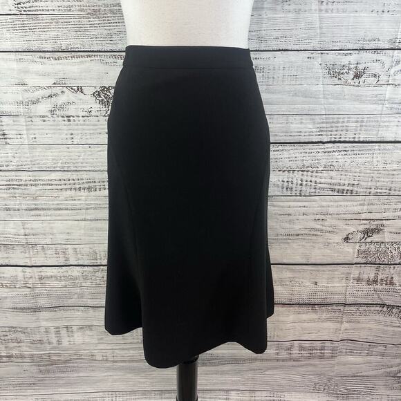 Evan Picone 2pc Blazer Skirt Suit size 6 Black Brown Tweed Career Lawyer - Picture 8 of 16